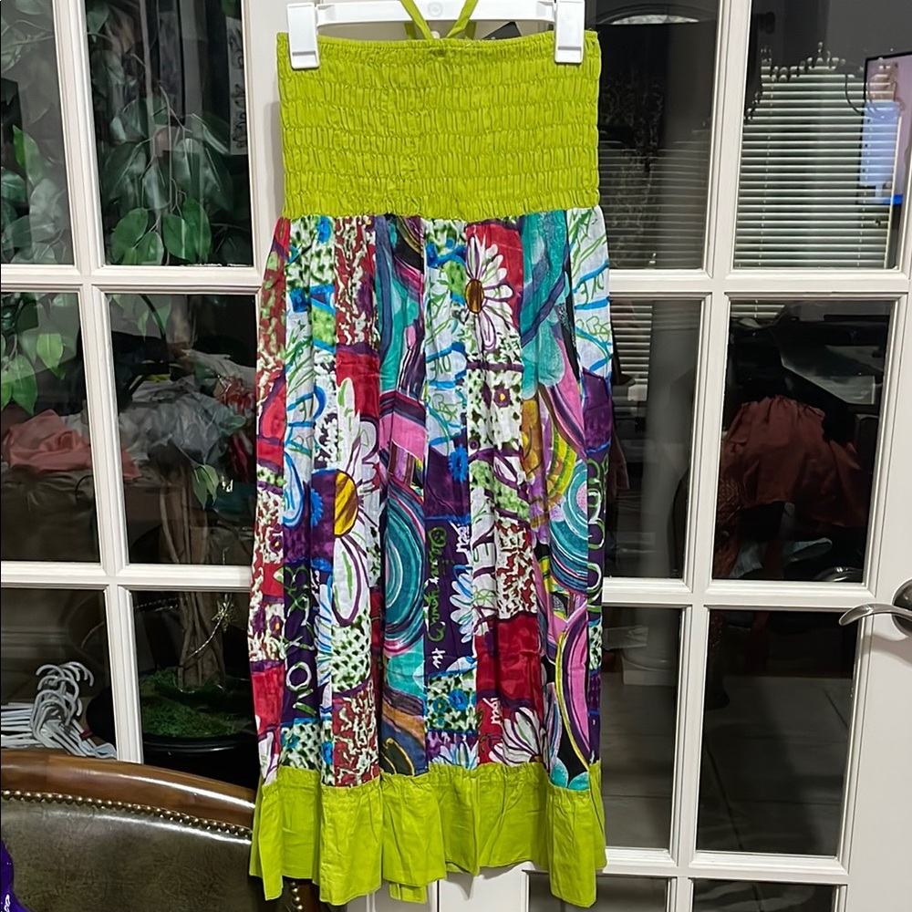 Junglee Billee NWT Floral Multicolor Maxi Dress